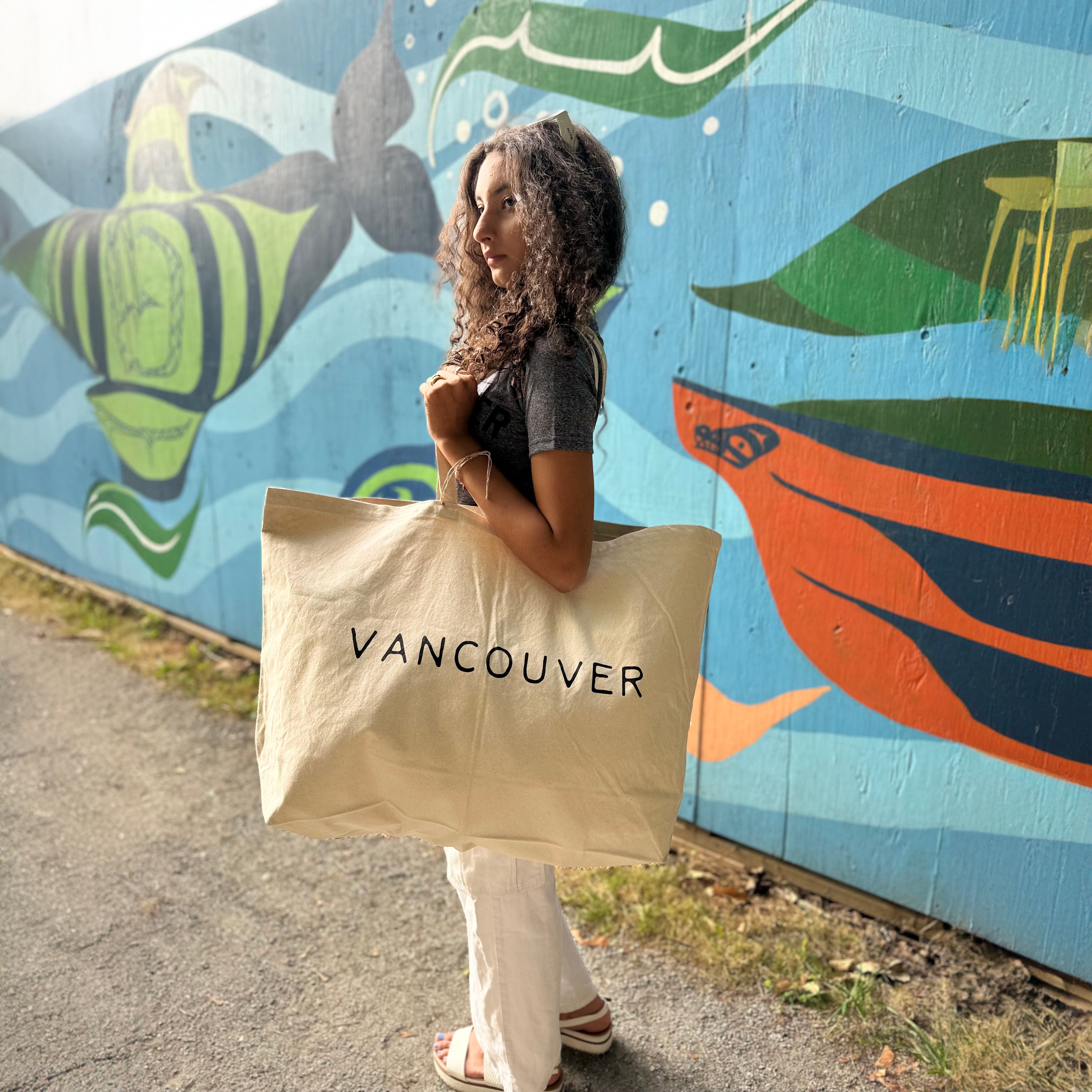 Vancouver Big Poppa Bag Natural