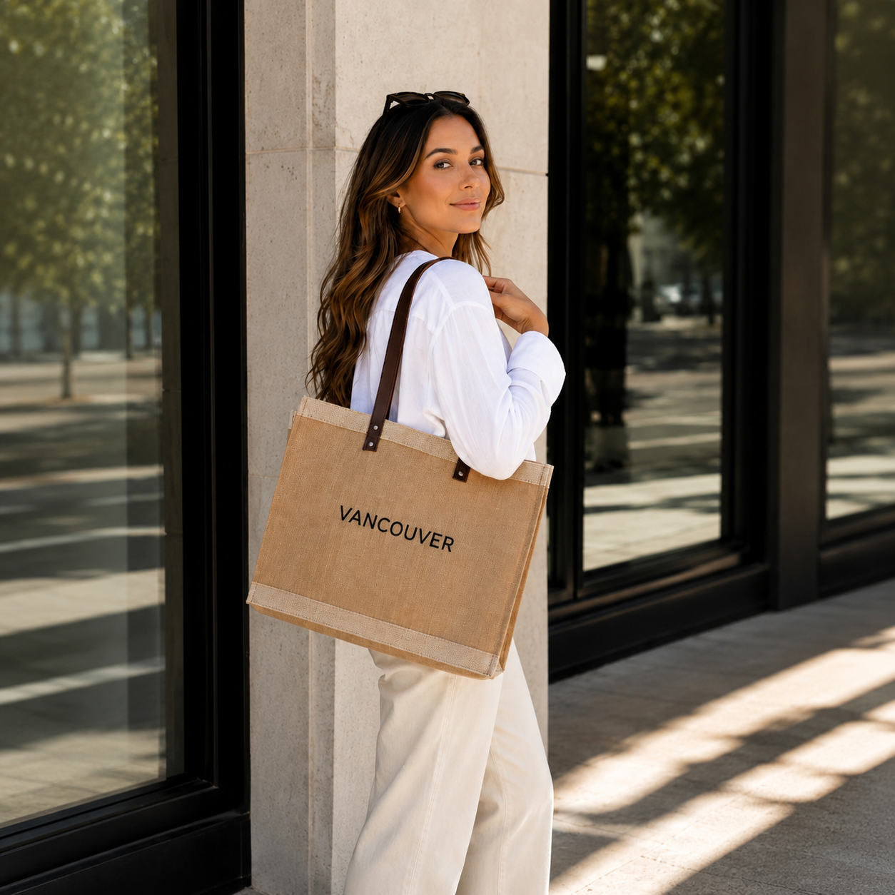 Vancouver Petite Bag - long handles