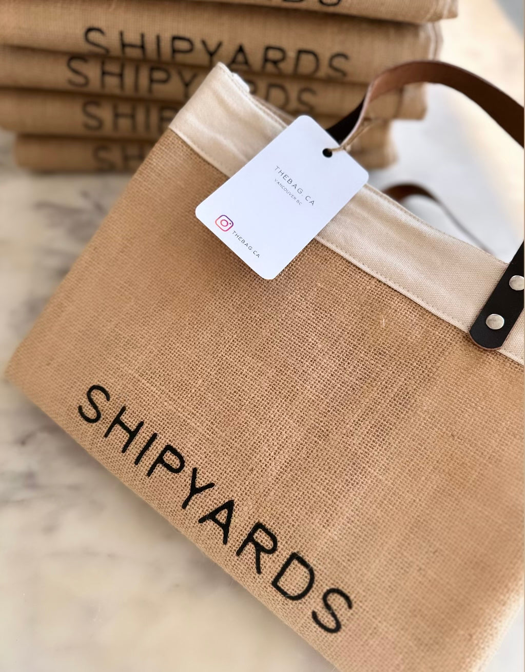 Shipyards Large Market Bag