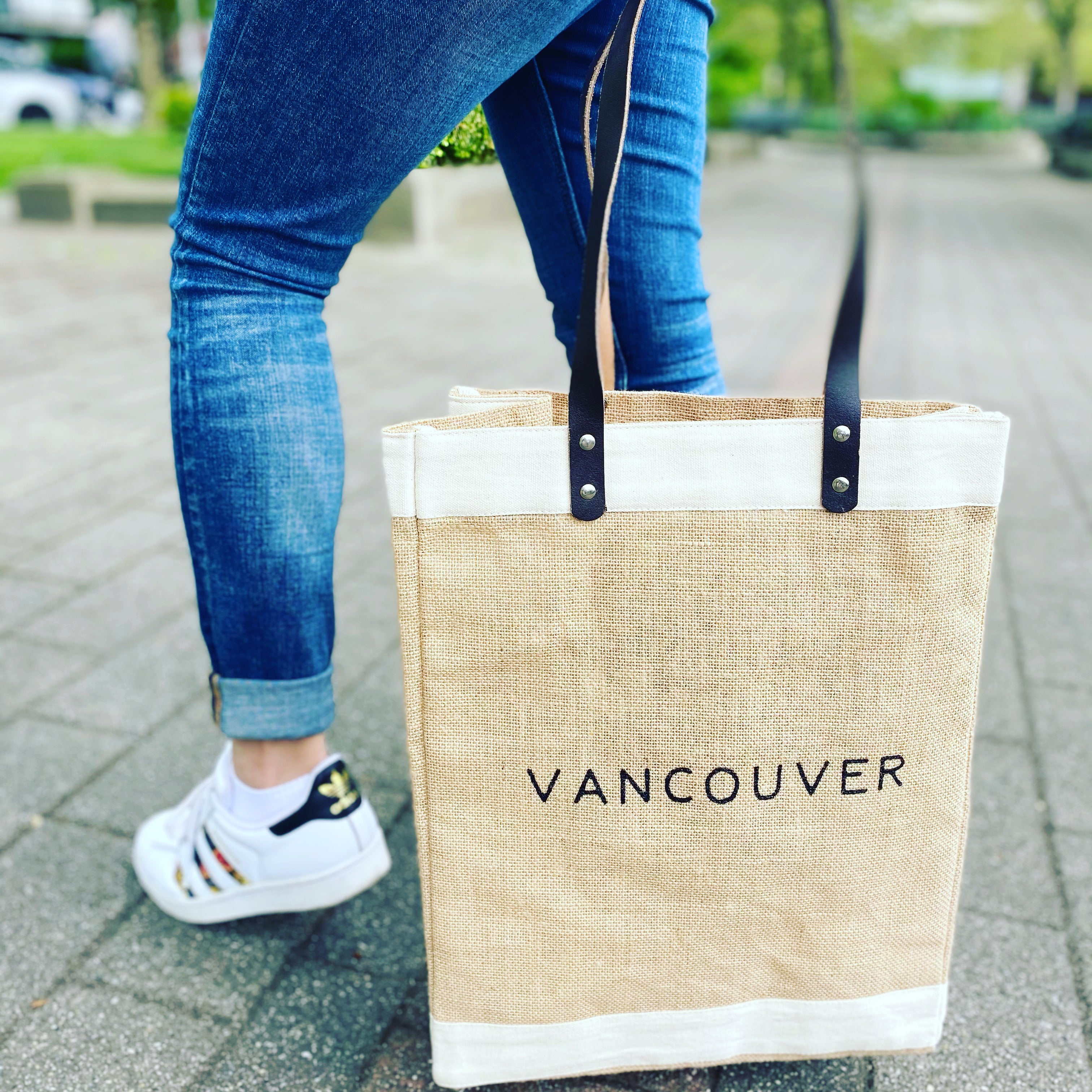 Vancouver Market Tote Bag